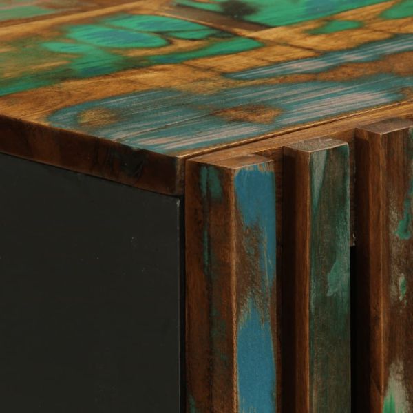 Висок шкаф, 40x34x110 см, акациево дърво масив