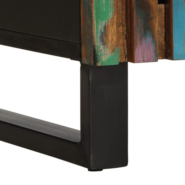 Висок шкаф, 40x34x110 см, акациево дърво масив