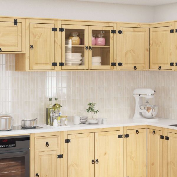 За шкафове с рафт Меден 60 x 32 x 40 см Солидно борово дърво