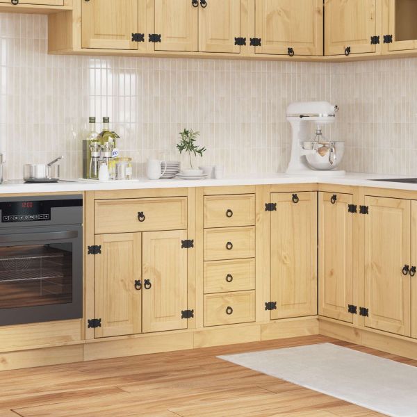 За шкафове Меден 40 x 46 x 81,5 см Солидно борово дърво