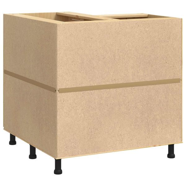 За шкафове с рафт Меден 60 x 32 x 40 см Солидно борово дърво