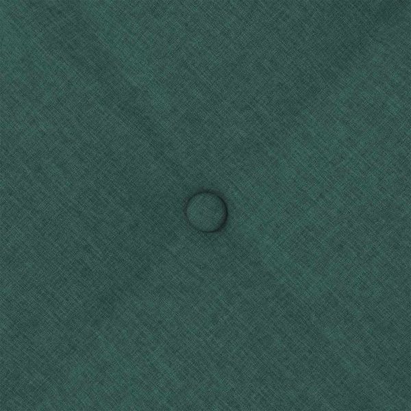 Възглавница за гръб Тъмен зелен 50 x 19 x 45 см текстил