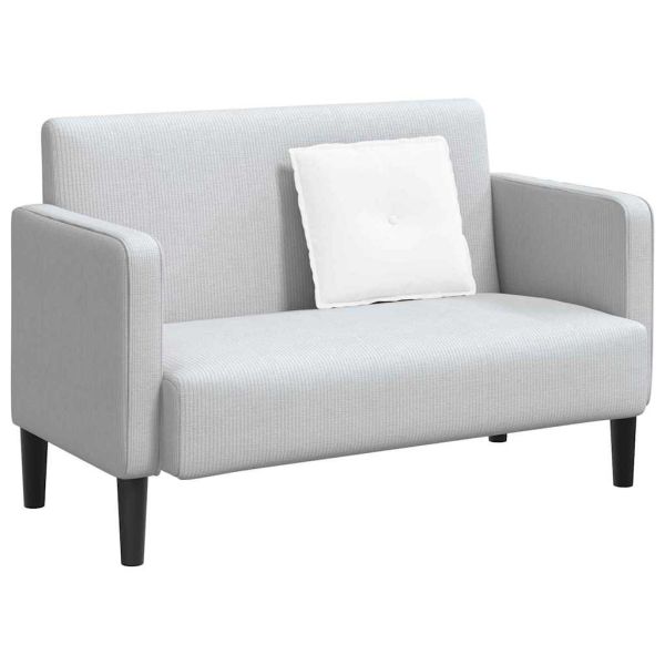 Възглавница за гръб Бяло 50 x 19 x 45 см текстил