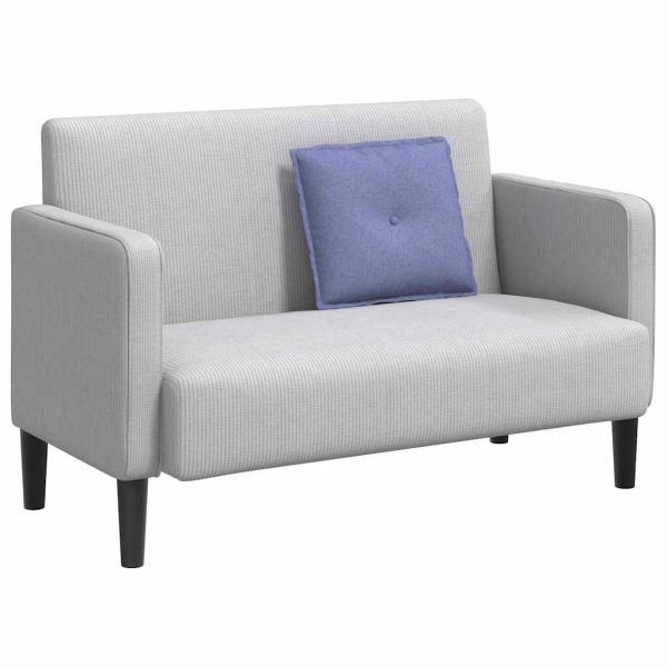 Възглавница за гръб Дънково син 50 x 19 x 45 см текстил