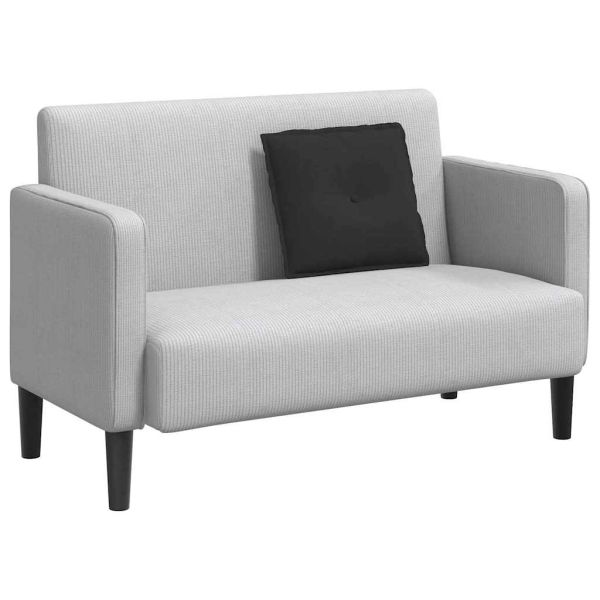 Възглавница за гръб Черно 50 x 45 см Микрофибърна тъкан