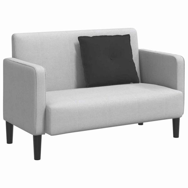 Възглавница за гръб Черно 60 x 50 cm Микрофибърна тъкан