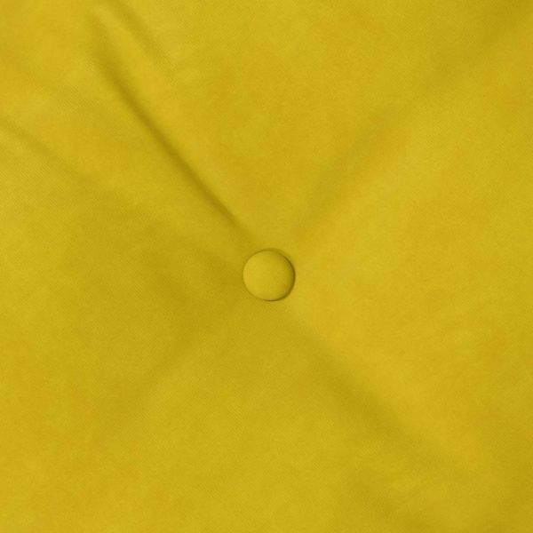 Възглавница за гръб Жълто 160 x 50 cm Кордюрова тъкан