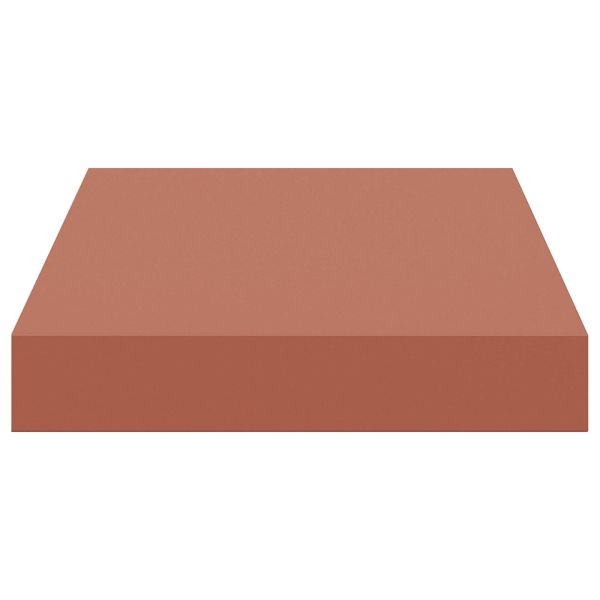 Стенен рафт Червено 40 x 23,5 x 4 см Инженерно дърво