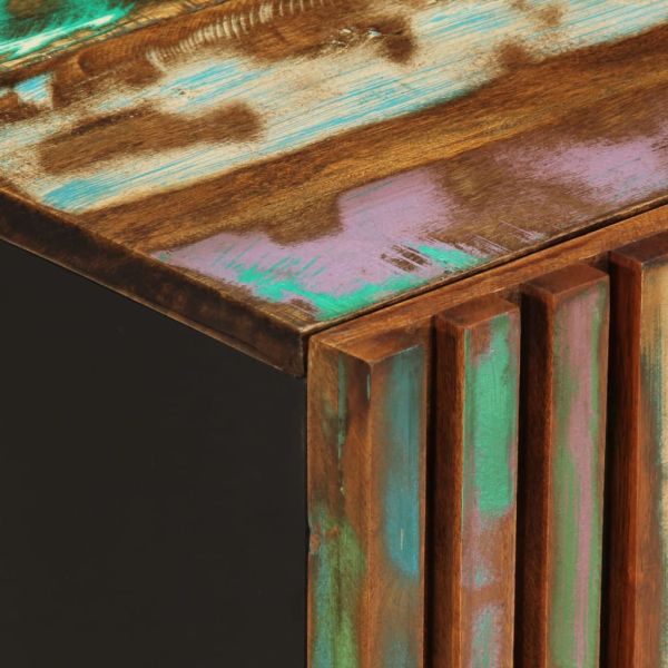 Комплект мебели за баня, 5 части, масивна акациева дървесина