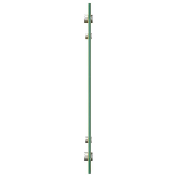 Кухненски заден панел 2 pcs Жълто 80 x 40 cm закалено стъкло