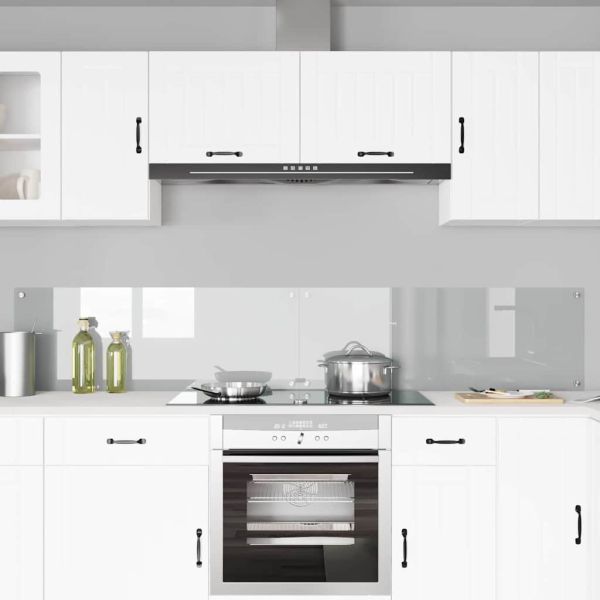 Кухненски заден панел 2 pcs Прозрачен 110 x 40 cm