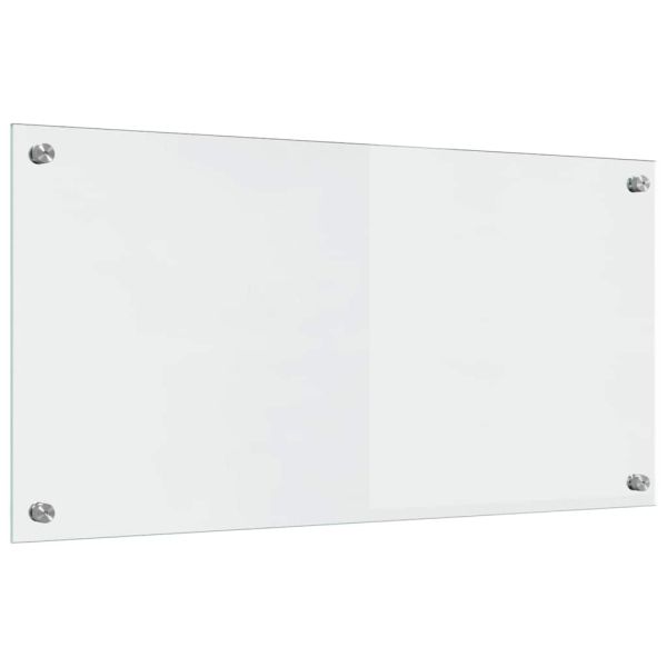 Кухненски заден панел 2 pcs Прозрачен 80 x 40 cm