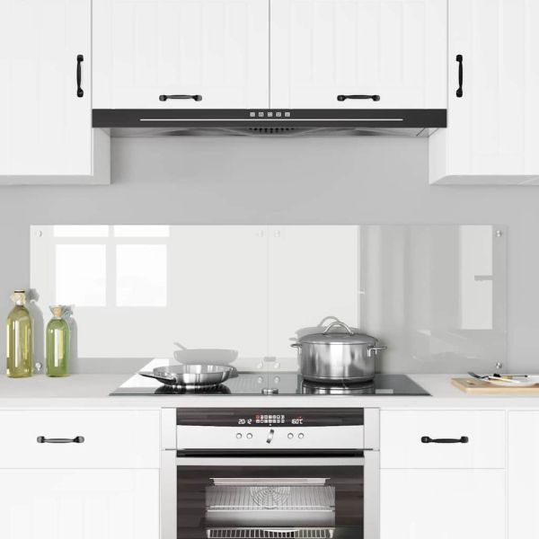 Кухненски заден панел 2 pcs Прозрачен 80 x 50 cm