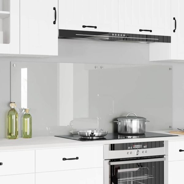 Кухненски заден панел 2 pcs Прозрачен 80 x 60 cm