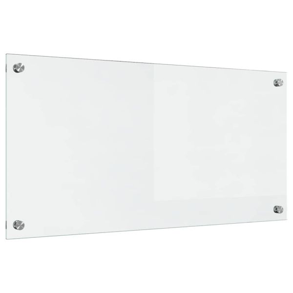 Кухненски заден панел Прозрачен 80 x 40 cm закалено стъкло