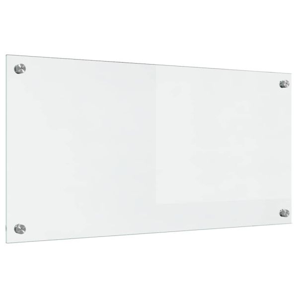 Кухненски заден панел Прозрачен 80 x 40 cm закалено стъкло