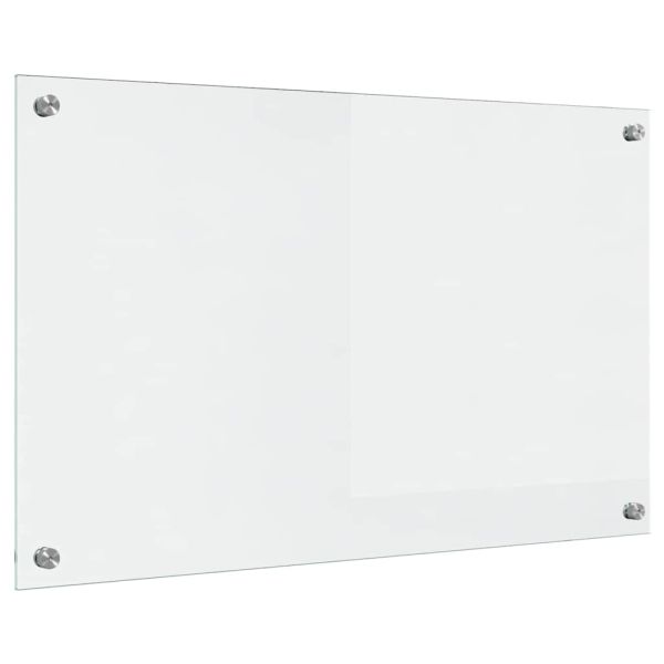 Кухненски заден панел Прозрачен 80 x 50 cm закалено стъкло