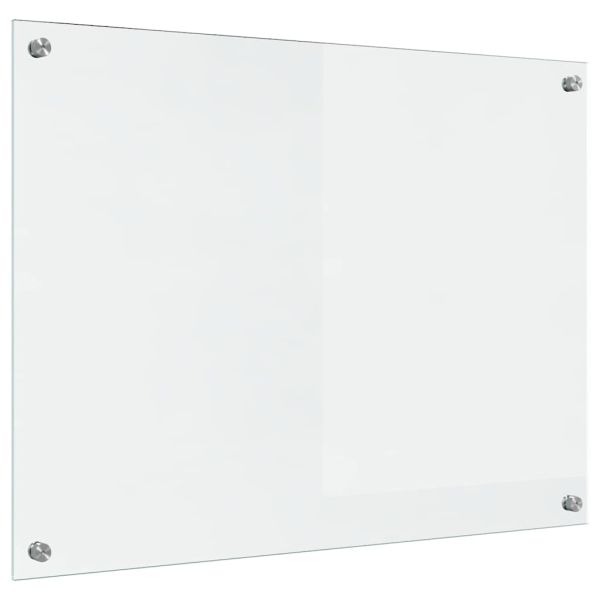 Кухненски заден панел Прозрачен 80 x 60 cm закалено стъкло