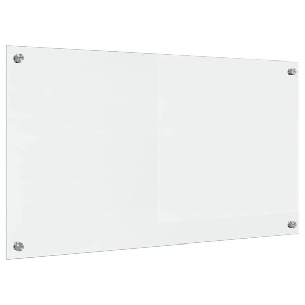 Кухненски заден панел Прозрачен 90 x 50 cm закалено стъкло