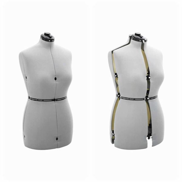 Регулируем формат за рокля женски Сив m Кадифе