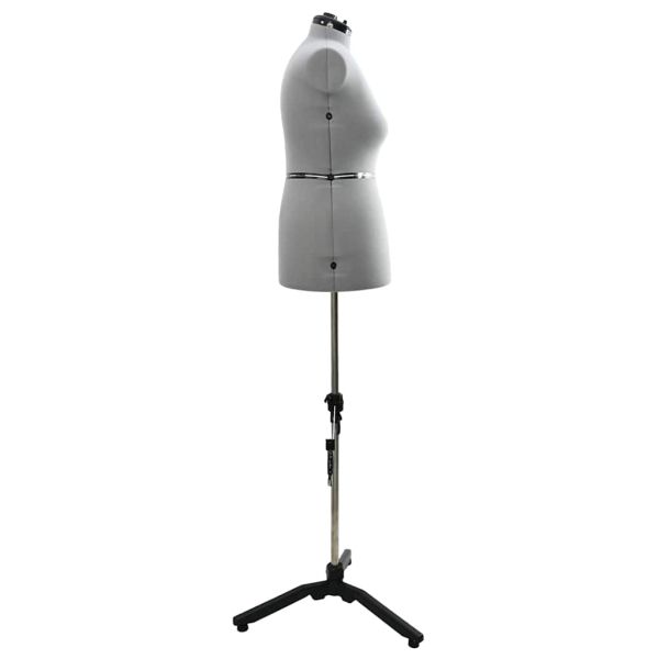 Регулируем формат за рокля женски Сив l Кадифе