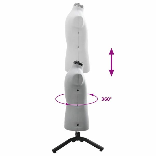 Регулируем формат за рокля женски Сив 37.5-45.5 инча текстил