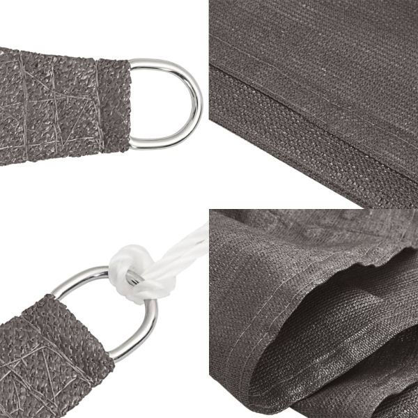 Платно-сенник, 160 г/м², антрацит, 6x6x6 м, HDPE