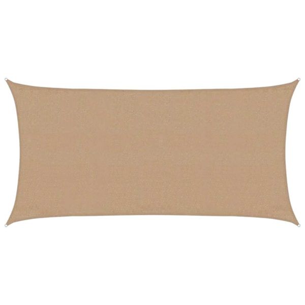 Платно-сенник, 160 г/м², таупе, 3x6 м, HDPE