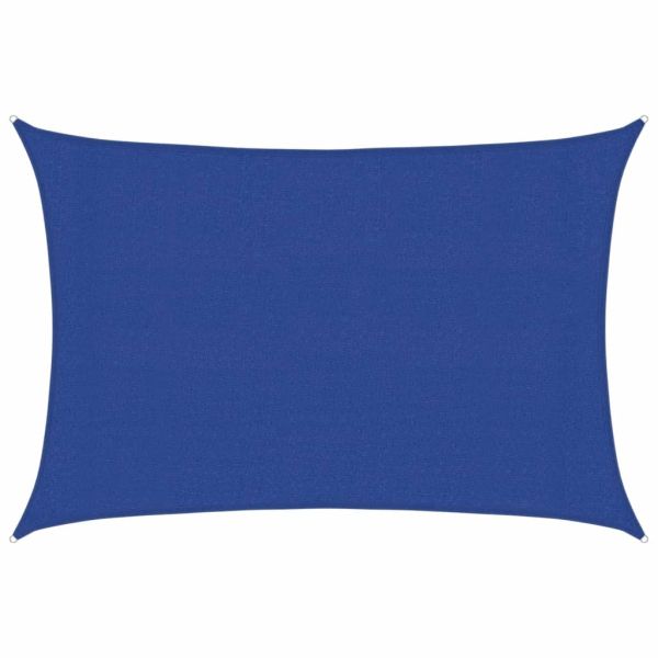 Платно-сенник, 160 г/м², правоъгълно, сини, 3x4 м, HDPE