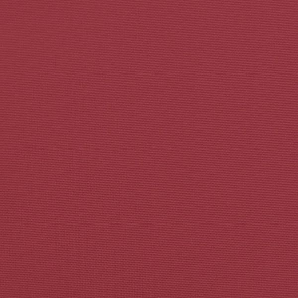 Възглавници за стол 2 бр виненочервени 40x40x4 см Оксфорд плат