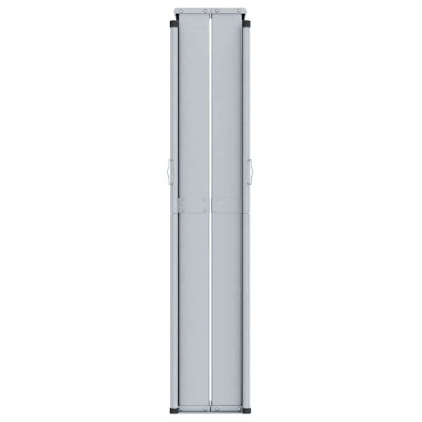 Прибираща се странична тента, антрацит, 180х600 см