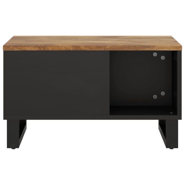 Маса за кафе, 60x50x35 см, масивно мангово дърво