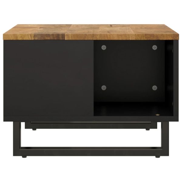 Маса за кафе, 60x50x35 см, масивно мангово дърво