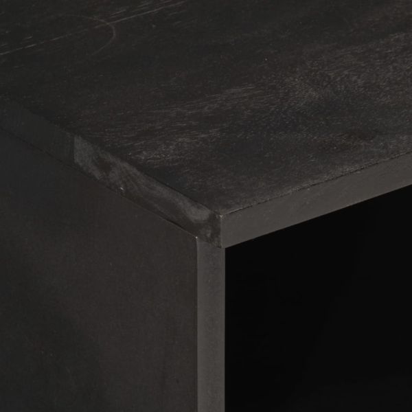 ТВ шкаф, 100x33x46 см, мангово дърво масив