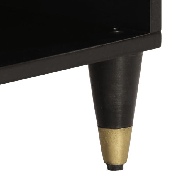 ТВ шкаф, 100x33x46 см, мангово дърво масив