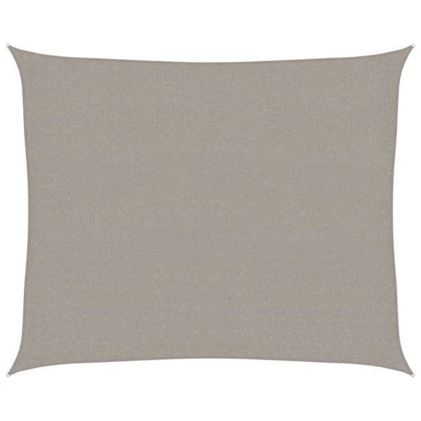 Платно-сенник, 160 г/м², правоъгълно, светлосиво, 2,5x3 м, HDPE