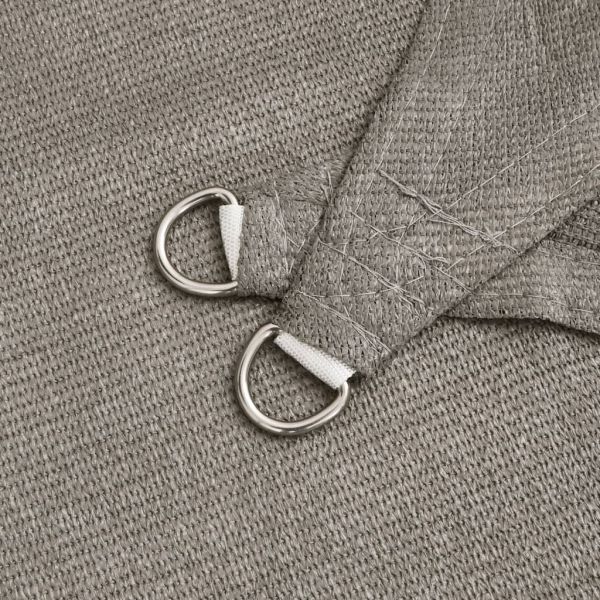 Платно-сенник, 160 г/м², правоъгълно, светлосиво, 5x7 м, HDPE