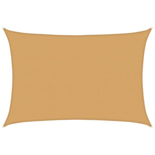 Платно-сенник, 160 г/м², правоъгълно, пясъчно, 5x7 м, HDPE