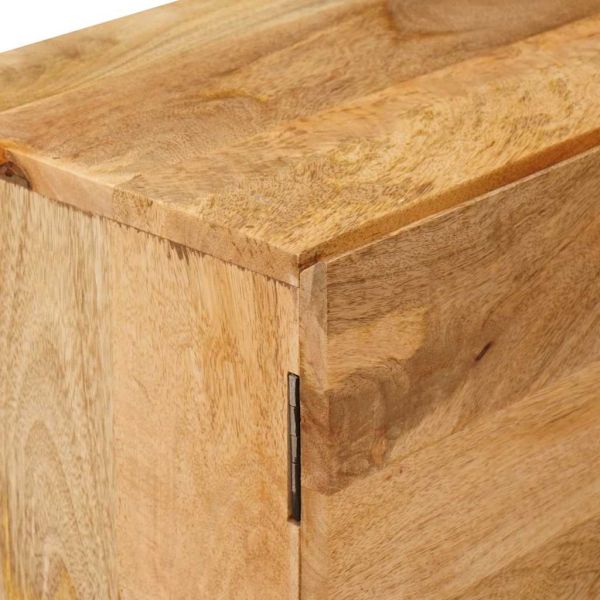 Шкафове за съхранение с рафт с врата Кафяво 110 x 30 x 40 cm