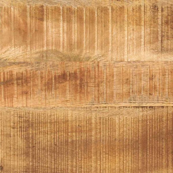 Масичка за кафе Кафяв и черен Солидно мангово дърво