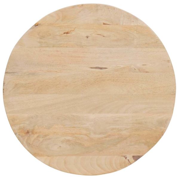 Nesting маси за кафе 2 pcs Бяло Масивно мангово дърво и стомана