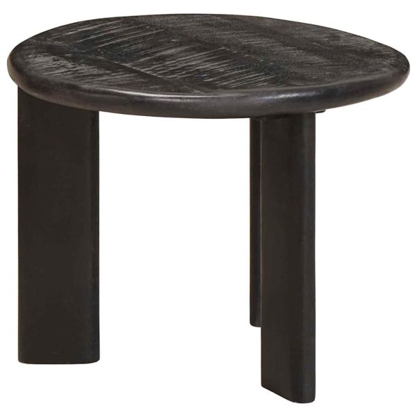 Nesting маси за кафе 2 pcs Бяло Солидно мангово дърво