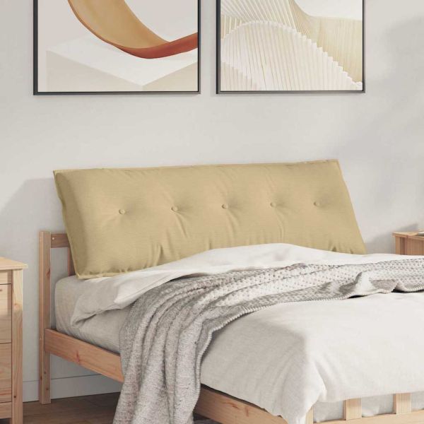 Възглавница за гръб Сивозелен 140 x 50 cm Кордюрова тъкан