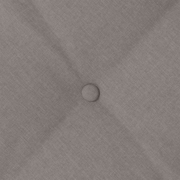 Възглавница за гръб Таупе 160 x 19 x 50 см текстил