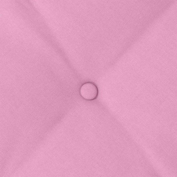 Възглавница за гръб Розово 160 x 19 x 50 см текстил