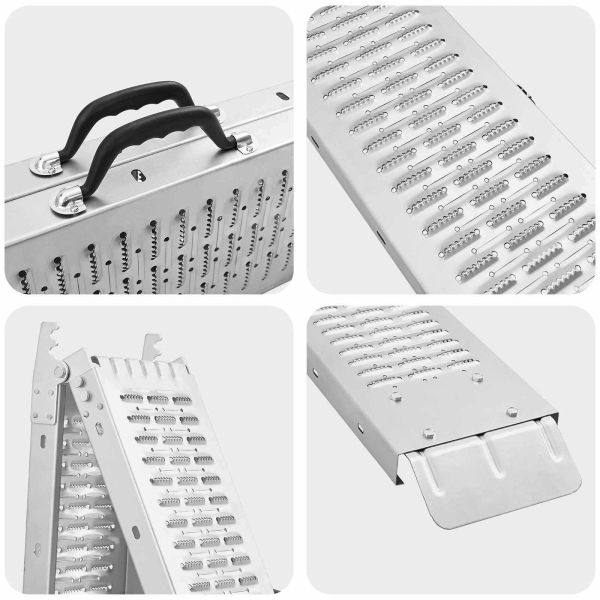 Рампа за натоварване 2 pcs Сребрист 166 x 22,5 x 4,5 см