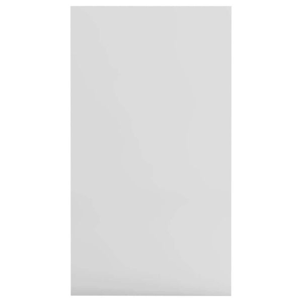 Библиотека/бюфет, бял гланц, 50x25x80 см, инженерно дърво