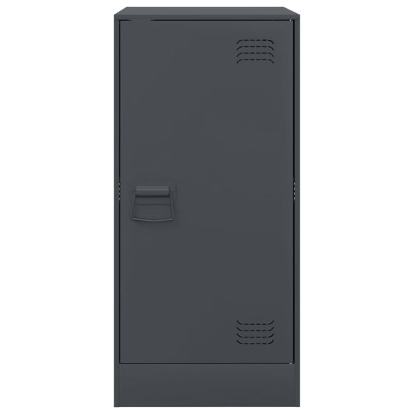 Бюфет, антрацит, 34,5x39x73 см, стомана