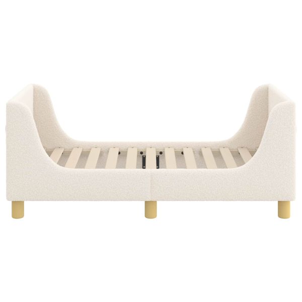 Легло за малко с главна дъска Крем 70 x 140 cm Вълнена тъкан