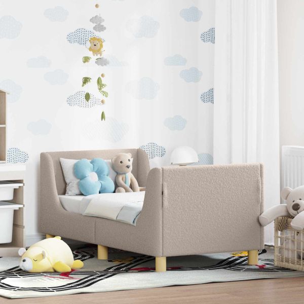 Легло за малко с главна дъска с таблото Светлосиво 70 x 140 cm